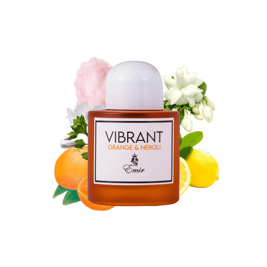 VIBRANT ORANGE AND NEROLI EMIR