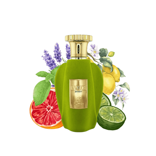 Voux Zingy - lemon citrus perfume for Men & Women