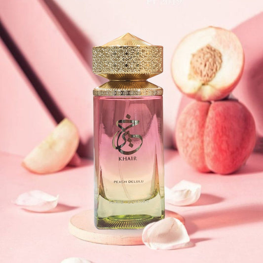 Khair Peach Delulu perfume for women