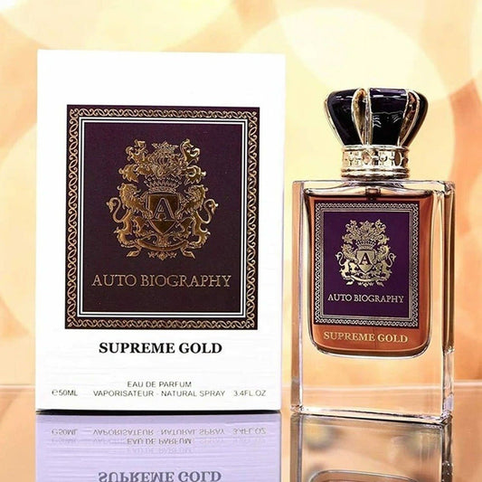 Supreme Gold Autobiography Unisex Perfume