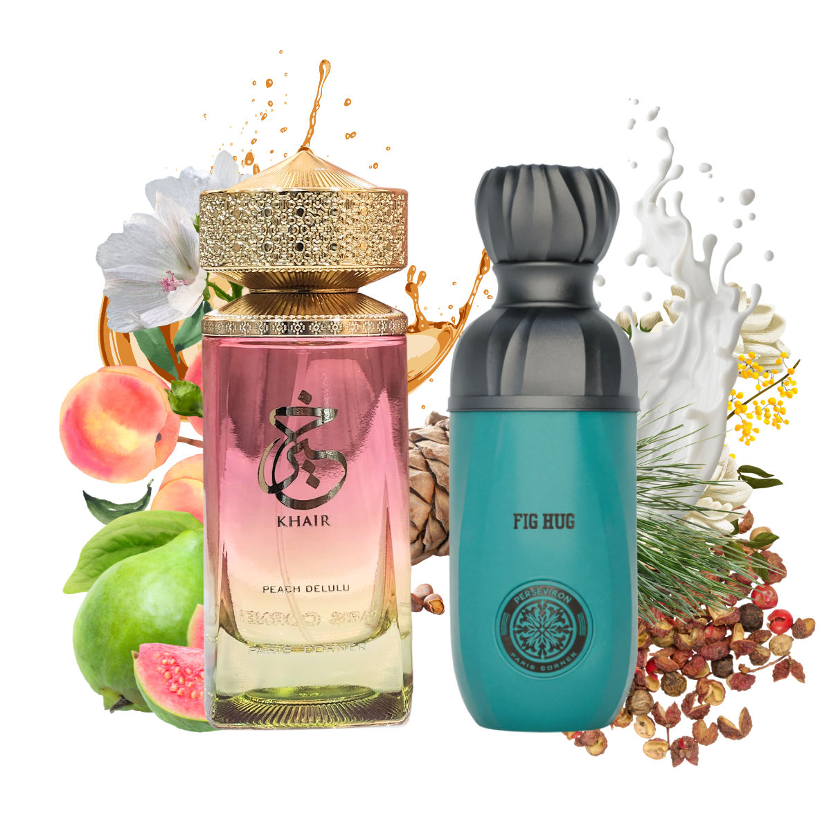 Bundle Peach Delulu & Fig hug