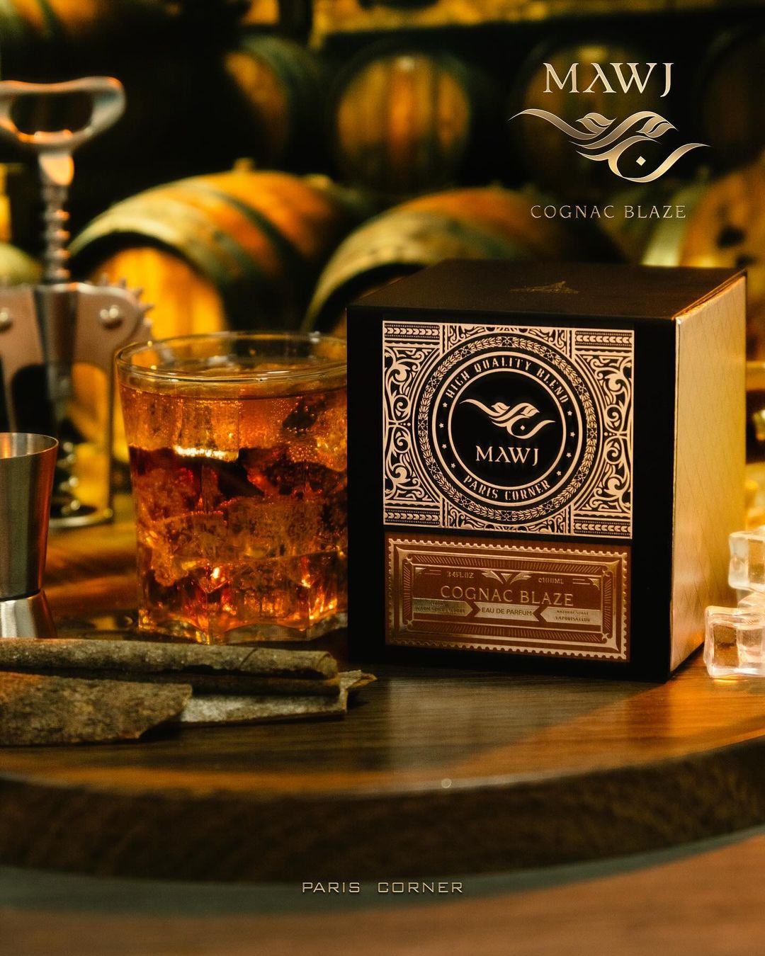  Mawj Cognac Blaze - 100ml EDP Unisex perfume 