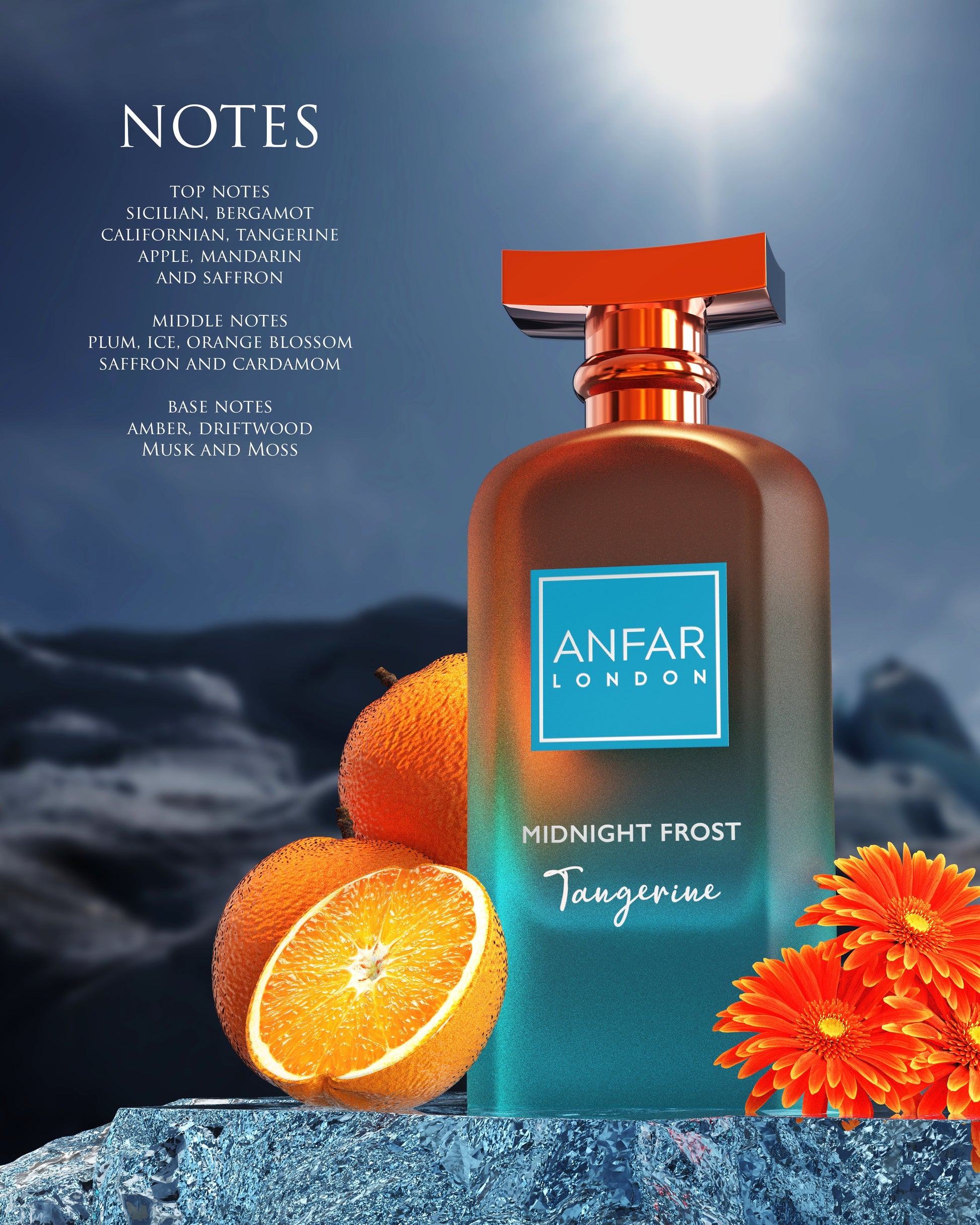 Midnight Frost Tangerine unisex perfume 