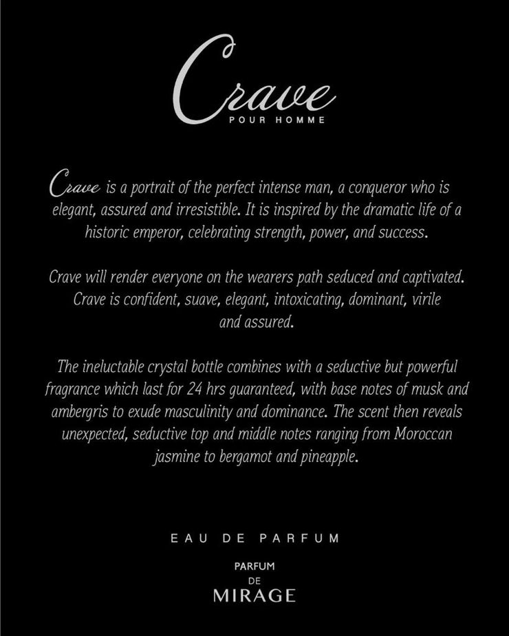 CRAVE POUR HOMME