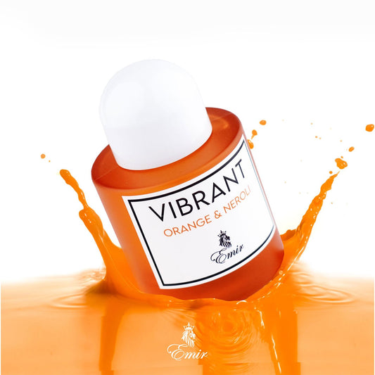 Vibrant Orange and Neroli Emir