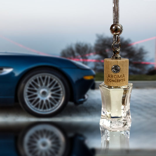 Silver Car Air Freshner Inspired Series